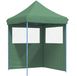 vidaXL Partytent 200 x 200 x 306 cm, groen, Oxford-stof