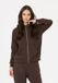 Athlecia Sweatjacke Jacey Dames donkerbruin 3XL