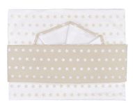 Andy&Helen Beddengoedset voor babybed, bedrukt, hoeslaken en kussensloop