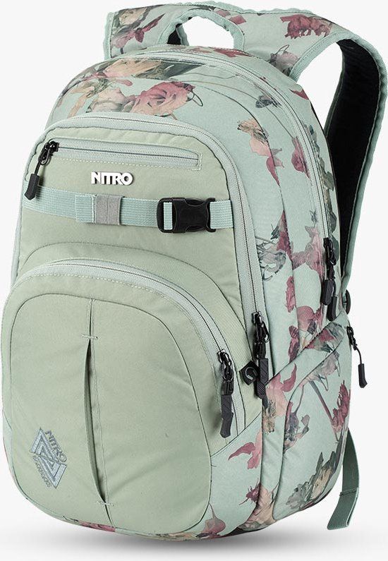 Nitro Chase Rugzak - 51 cm - Groen - 39L - 17 inch laptopvak