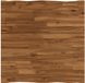 vidaXL Tafelblad 80 x 80 x 3 cm Vierkant Glas Naturel