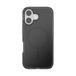 PopSockets iPhone 16 hoesje, compatibel met MagSafe, telefoonhoesje voor iPhone 16, compatibel met draadloos opladen, alleen hoesje - zwart doorschijnend