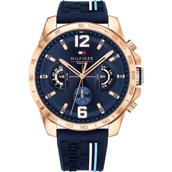 Tommy Hilfiger Heren Horloge 1791474 - Multi - 46mm