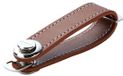 OEM Bol Creatieve leren sleutelhanger, creatief cadeau voor heren, sleutelhanger, hanger van metaal, autosleutel, bruin
