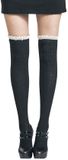 Banned Retro Banned Mina Knee High Dames Kniekousen - zwart - Standard