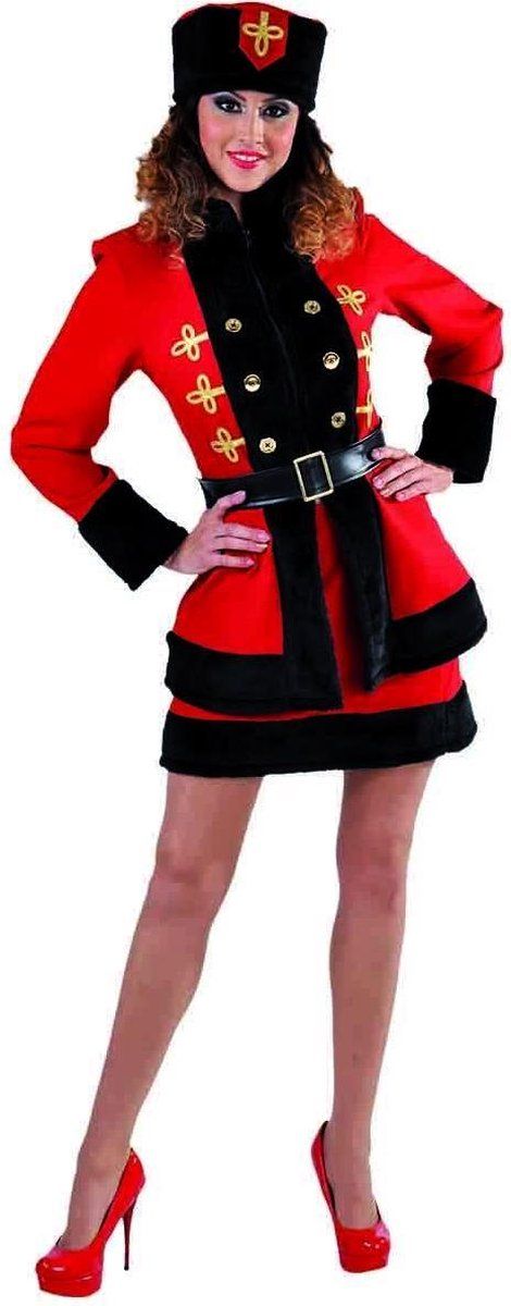 Magic by freddy Landen Thema Kostuum | Elite Troepen Don Kozak | Vrouw | Large | Carnaval kostuum | Verkleedkleding