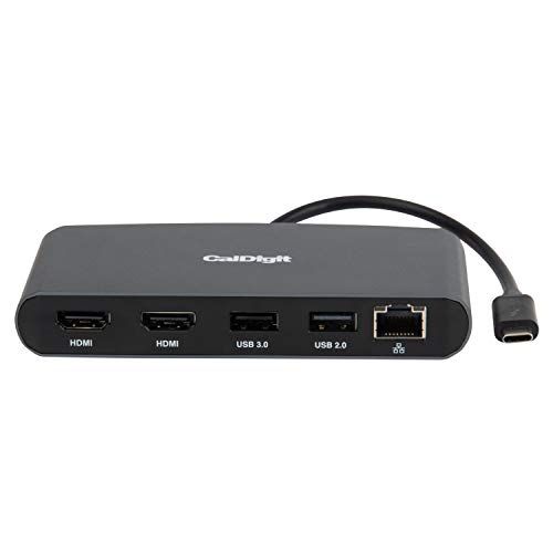 CalDigit Thunderbolt 3 Mini Dock - Dual HDMI 2.0, zwart