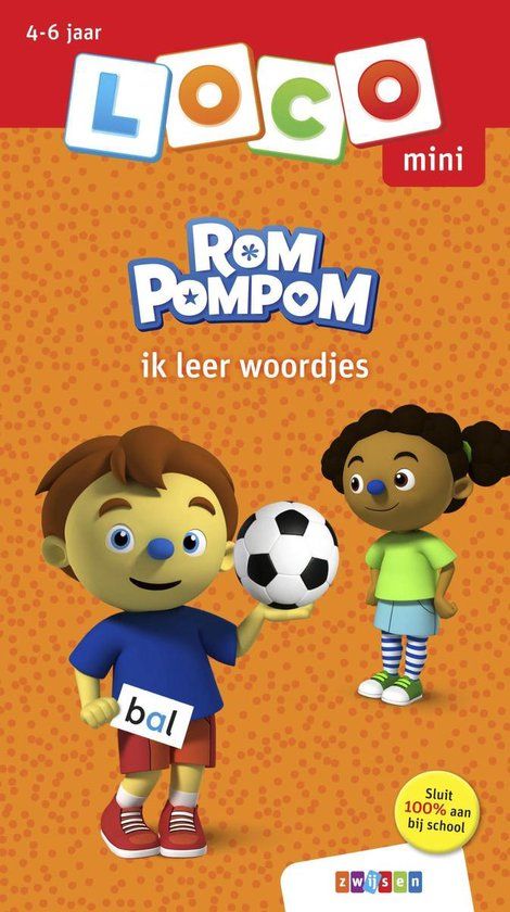 Zwijsen Loco Mini - Rompompom Ik Leer Woordjes - 9789048740369