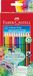 FABER-CASTELL Colour Grip Kleurpotloden set, 12 stuks, breukvast