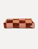 DOGGUO Orthopedisch Hondenkussen M 85x55 cm Brown Beige Peach