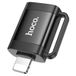 Hoco UA31A Lightning vers USB 2.0 Adaptateur Noir