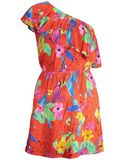 Desigual Korte tropische jurk voor dames