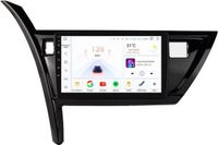 Toyota Autoradio met Bluetooth et CarPlay pour Toyota Corolla & Auris (2013–2016) – Compatible avec Apple et Android – Installation stéréo – Système de navigation – 4 Go de RAM, 32 Go de stockage