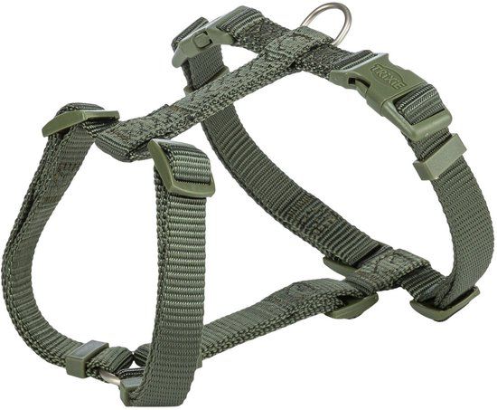 Trixie Hondentuig Premium H-Tuig Olijfgroen S/M 42-60 cm
