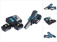 Makita DUC 101 RT accu takkenschaar 18 V 10 cm borstelloos + 2x accu 5,0 Ah + oplader