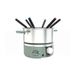 LITTLE BALANCE 8963 Little Fondue Meuuuh...! Appareil à fondue pour 6 personnes, acier inoxydable, compatible induction, 1,8 l, 650 W, sapin