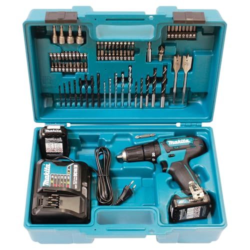 Makita HP333DSAX1 12V Accu Boor-/Schroefmachine Set - 2x Accu - Accessoires