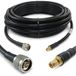15,2 m low-loss coax verlengkabel (50 Ohm) - SMA mannelijk naar N mannelijk