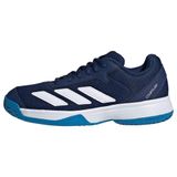 Adidas Performance Courtflash Tennis Schoenen Kids - Blauw - Maat 30