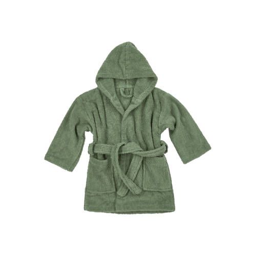 Meyco Basic Badstof Badjas - Forest Green