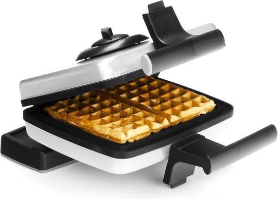 Frifri WA102A - Wafelijzer voor Brusselse wafels - 1200W - RVS - 2 Wafels per keer