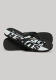 Superdry Vegan Enfants Tongs avec logo - Hommes - Tongs - Optic/Black
