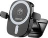 Dudao FW11 support de voiture avec chargeur inductif 15W pour grille d'aération / tableau de bord - noir