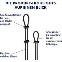 EIS Cockring-set van siliconen, 2 stukken