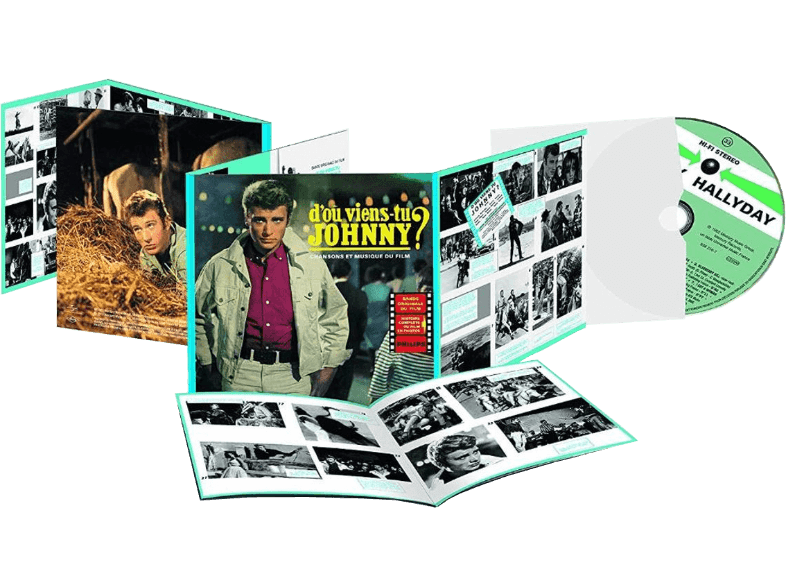 MERCURY Johnny Hallyday - D'Ou Viens-Tu Johnny ? CD