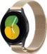 Strap-it Milanese Smartwatch band - Geschikt voor Samsung Galaxy Watch 5 - 40mm - Champagne