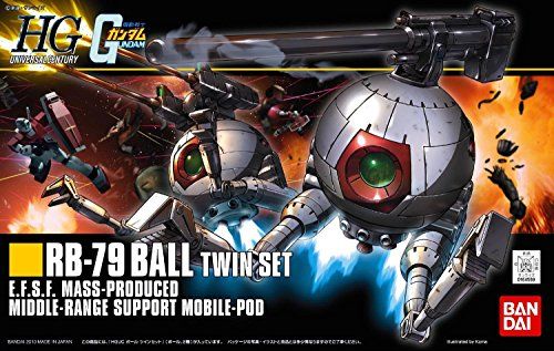 Bandai Hobby - Maquette Gundam - 1/144 Ball Twin Set - 13cm - 4573102580047
