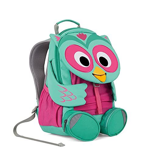 Affenzahn Kinderrugzak Elisa Uil Turquoise - 3-5 Jaar