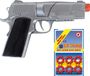 Funny Fashion Politie speelgoed revolver/pistool - metaal - 96 shots