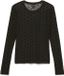 VERO MODA - VMLOVA LS MESH TOP JRS NOOS Dames T-shirt