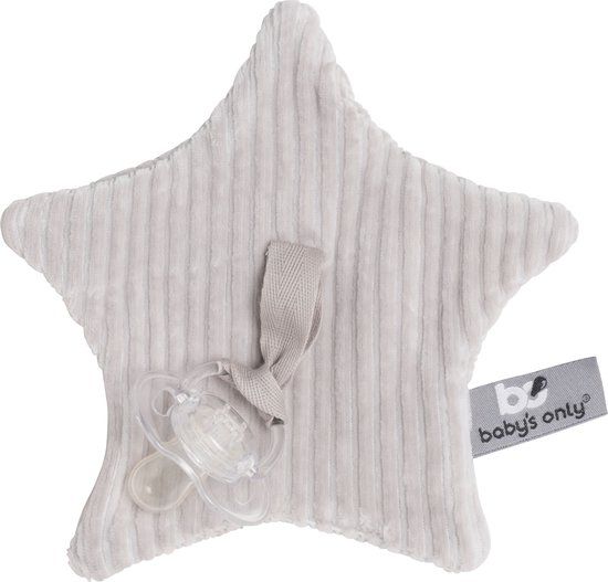 Baby's Only Speendoekje - Speenknuffel ster Sense - Kiezelgrijs