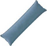 vidaXL - Kussensloop - HOUTEN - Blauw - 40 x 145 cm - corduroy