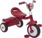 Sans marque Tricycle pour enfants - avec pédales - Tricycle - Vélo pour tout-petits - Tricycle Trike - Vélo pour enfants - Roues PU - Absorption des chocs - Pliable - Selle réglable - Avec lumière - Rouge-blanc