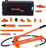 VEVOR Hydraulische Auto Jack Luchtpomp 12T Lucht Hydraulische Jack 135mm Slag Rood Inclusief 100/195/300/500mm Verlengstang Elektrostatische Poeder Spray Auto Reparatie Werkplaats