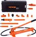 VEVOR Hydraulische Auto Jack Luchtpomp 12T Lucht Hydraulische Jack 135mm Slag Rood Inclusief 100/195/300/500mm Verlengstang Elektrostatische Poeder Spray Auto Reparatie Werkplaats