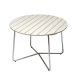 Grythyttan Stålmöbler Table à manger 9A Chêne laqué blanc Ø100 cm