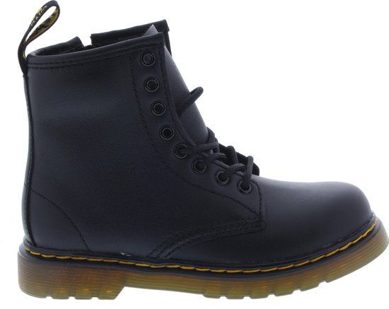 Dr. Martens Delaney Black - 29 - Women's Leather Lace-Up Boots
