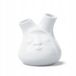 Merkloos FIFTYEIGHT PRODUCTS Porseleinen Vaas Cheeky - Wit