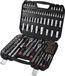 TOOLCRAFT TO-10674603 Bit- en steeksleutelset 1/2, 1/4, 3/8 255-delig