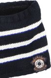 IKKS Set Tricot Mutsen Unisex - Blauw/wit gestreept - Maat 39CM