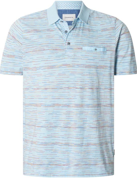 Babista heren Poloshirt lichtblauw