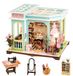 Maison de poupée Accessoires en Bois - Kit de maison miniature à faire soi-même avec meubles