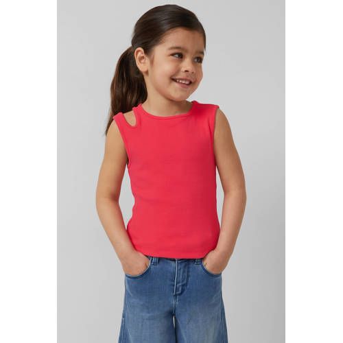 s.Oliver T-shirt rib gebreid rood