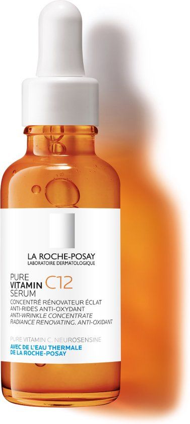 La Roche-Posay Pure Vitamine C12 Serum - Anti-Rimpel en Anti-Oneffenheden - met 12% Pure Vitamine C - voor elk Huidtype - 30ml