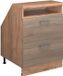 Vicco Rion Kast voor schuine wand – 60 x 81.6 cm met 2 laden, kastromp 60 cm diepte Sonoma
