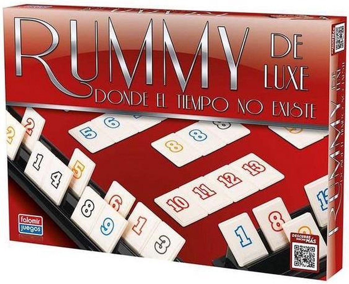 Falomir Bordspel Rummy Deluxe